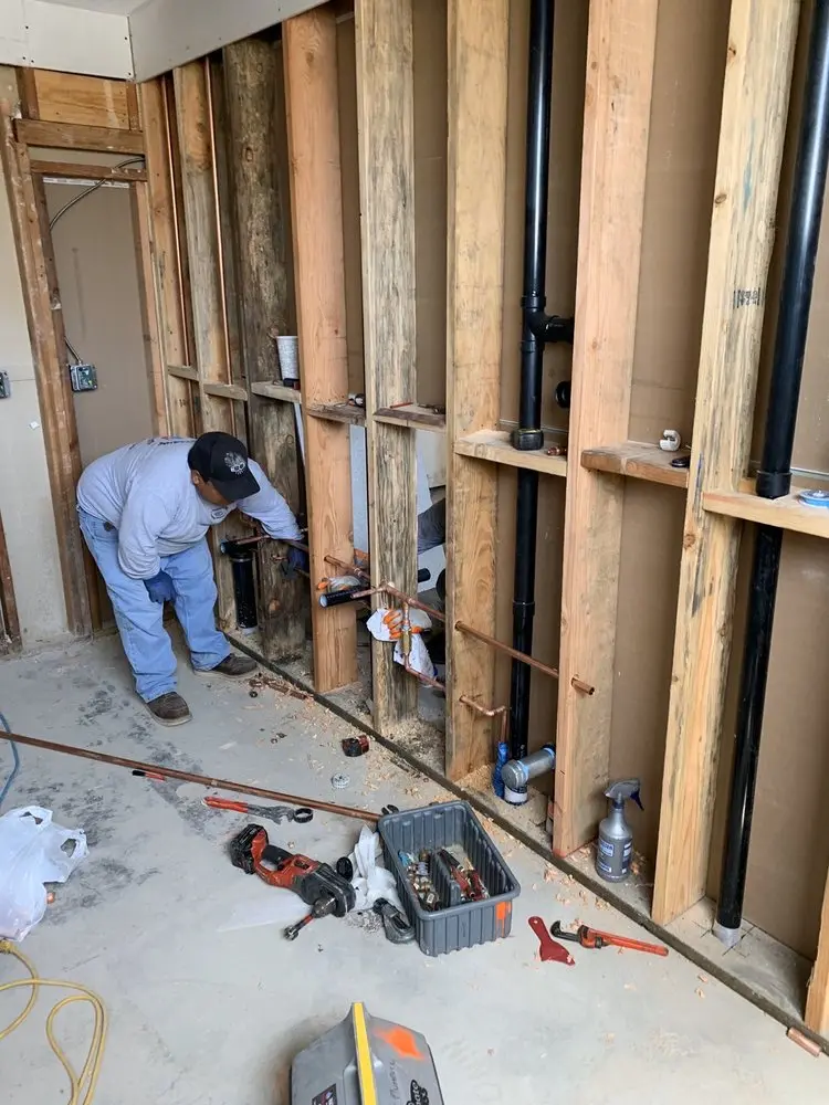 Commercial rough-in plumbing for Water Heater Replacement in Club Hill